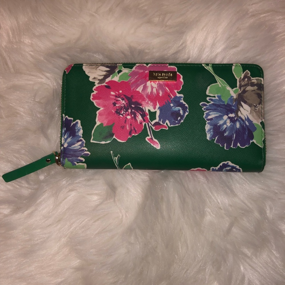 Floral Kate spade wallet
